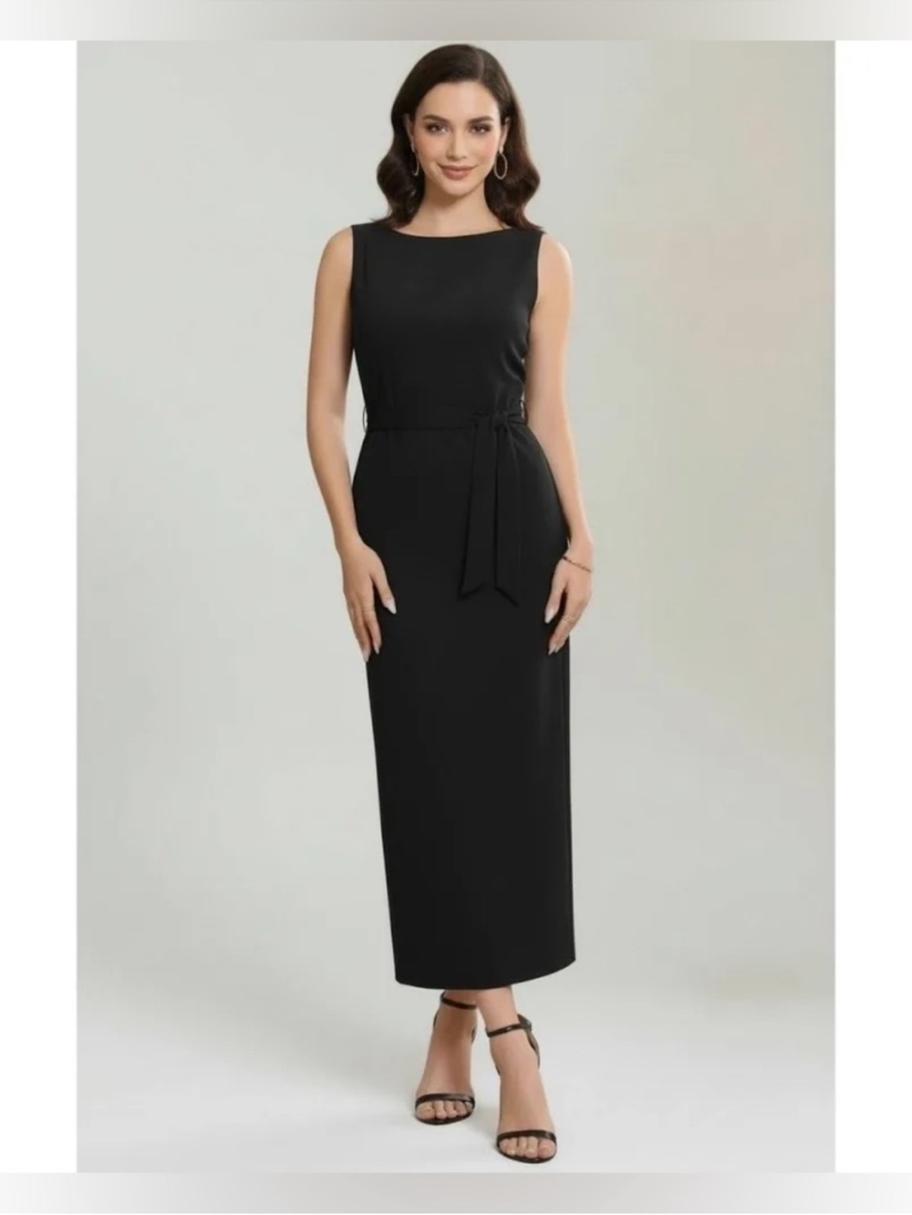 NEW - Spanx luxe drape maxi dress, size 1X